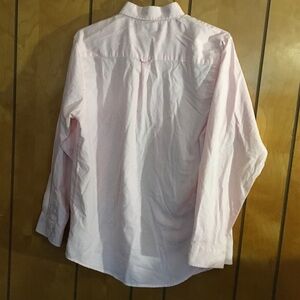 IZOD Shirt Men's  Long Sleeve Pink Button Down Sz 20